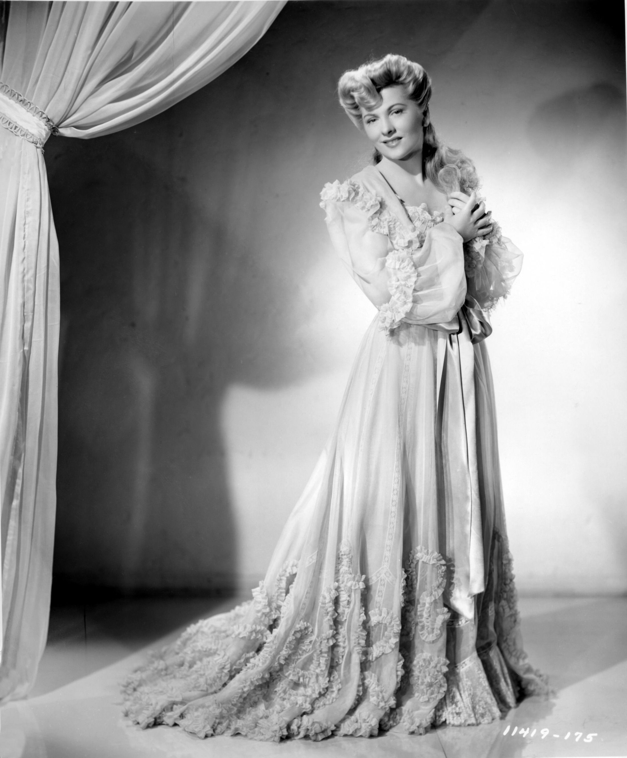 Edith Head's design for Joan Fontaine in The Emperor Waltz (1949)