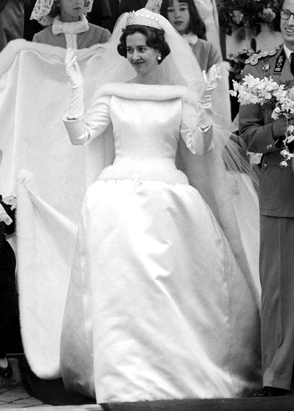 Queen Fabiola's Wedding Gown 1960 by Cristobal Balenciaga