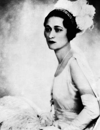 Wallis Simpson, Duchess of Windsor style: Wallis Simpson when presented in the court of King George V in 1925