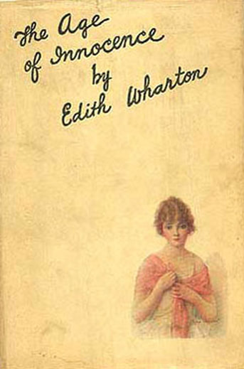 Book The Age of Innocence by Edith Wharton, 1920 first edition dust jacket