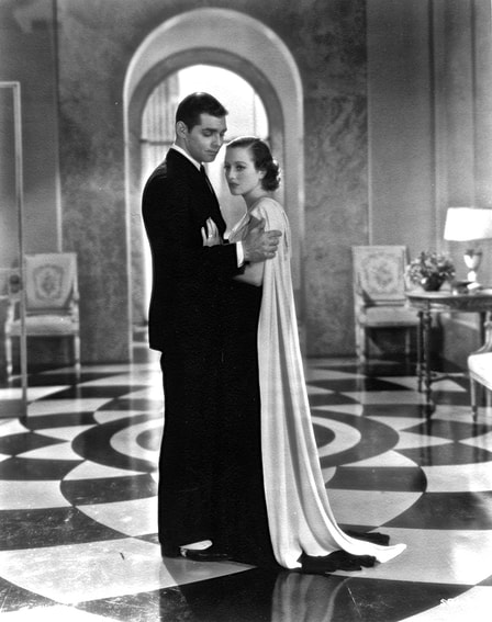 Clark Gable with Joan Crawford