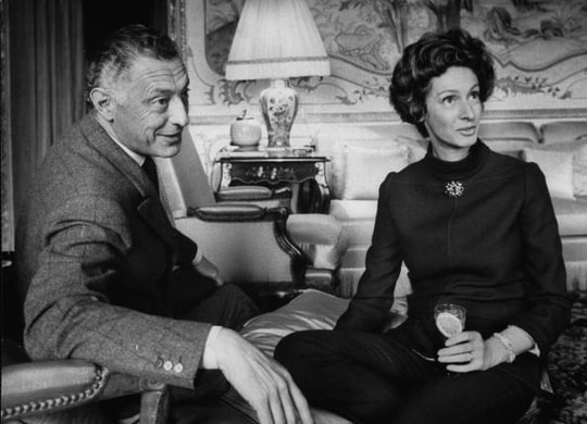 Gianni Agnelli and Marella Agnelli photo by David Lees, The LIFE, Getty