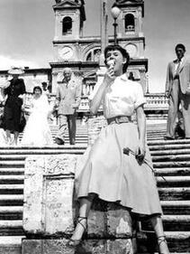 Edith Head's design for Audrey Hepburn in Roman Holiday (1953)