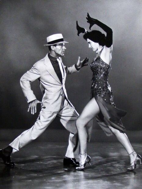 Fred Astaire (born Frederick Austerlitz; May 10, 1899 – June 22, 1987):Fred Astaire dancing with Cyd Charisse in film The Band Wagon (1953)