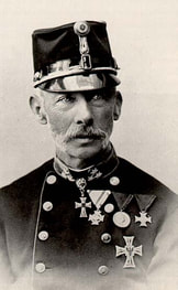 photo of Archduke Wilhelm Franz Karl of Austria (1827-1894) in 1880