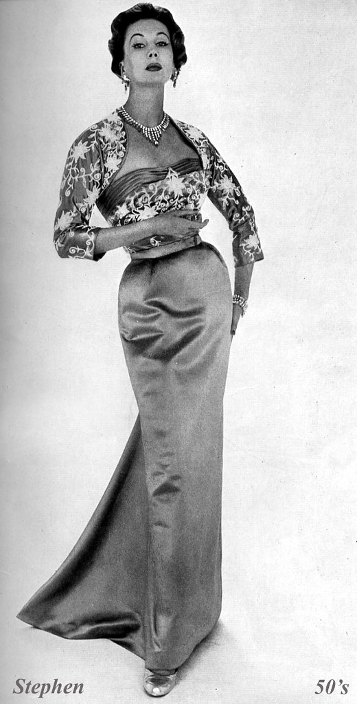 Barbara Goalen for British Vogue October 1954.