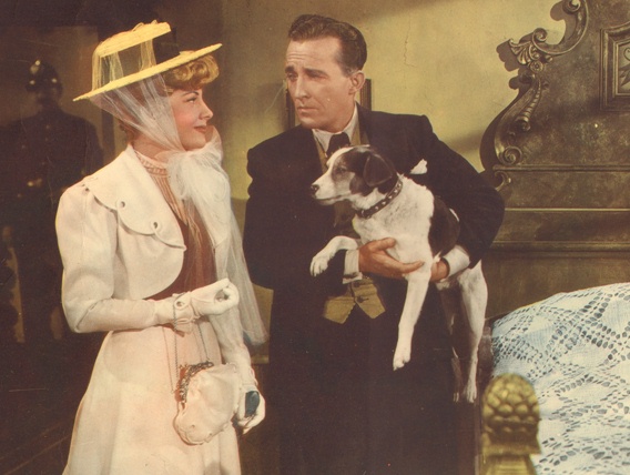 Edith Head's design for Joan Fontaine in The Emperor Waltz (1949)