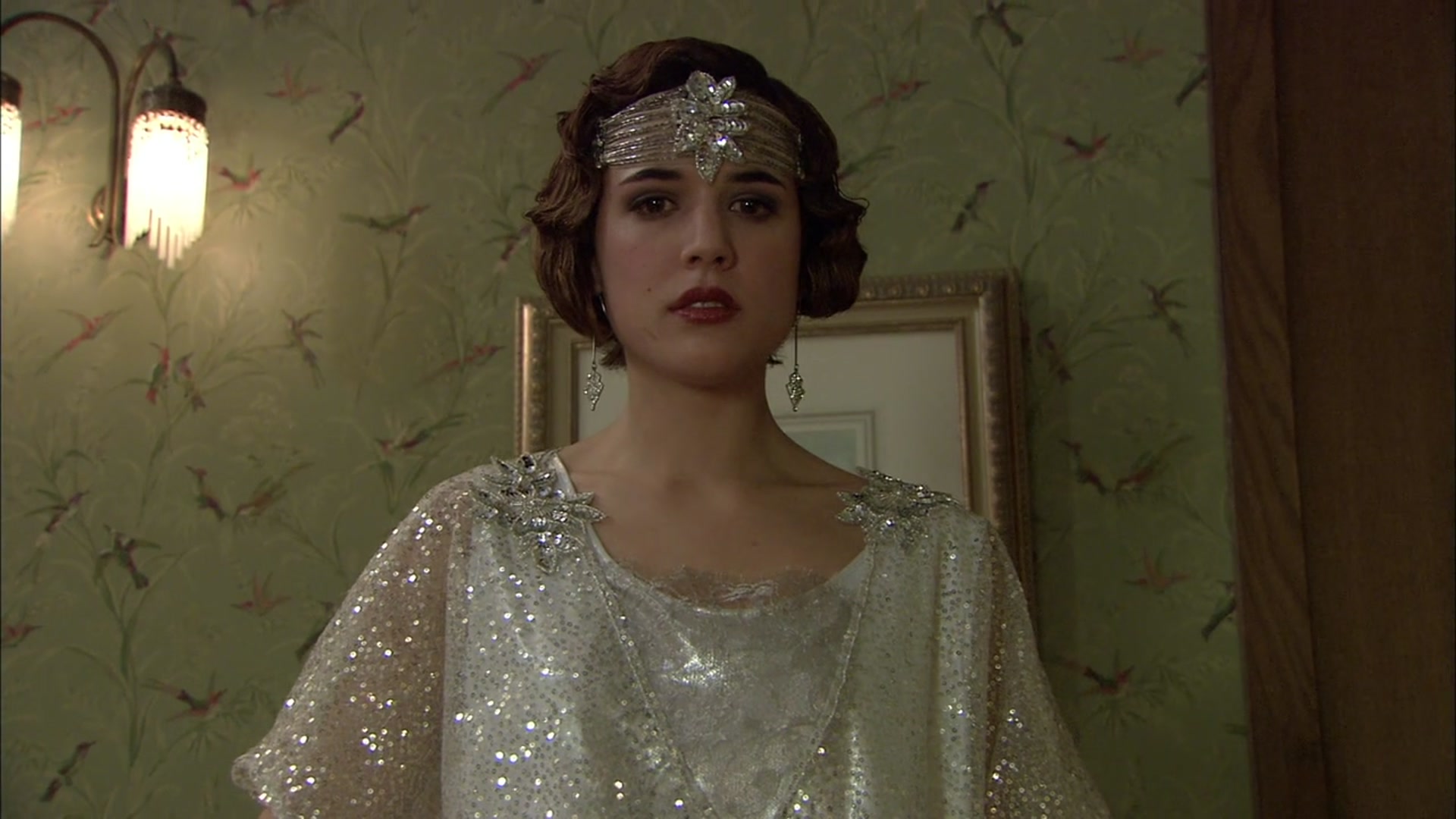 Adriana Sofía Ugarte (17 January 1985), most beautiful Spanish actress, as Victoria in tv series La Senora