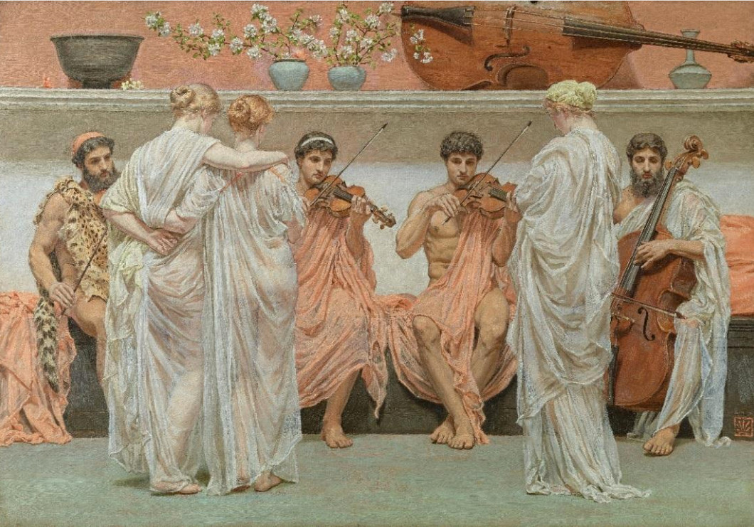 Midsummer(1887) by Albert Joseph Moore