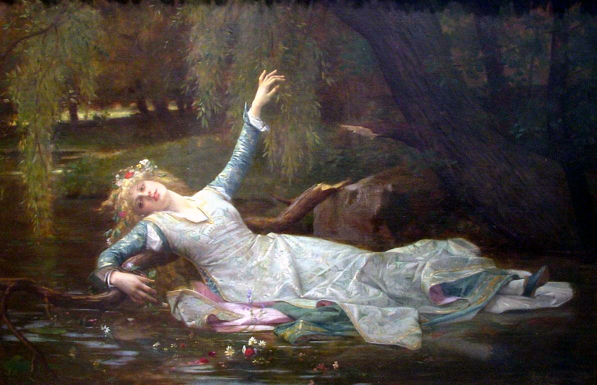 Ophelia (1883) by Alexandre Cabanel