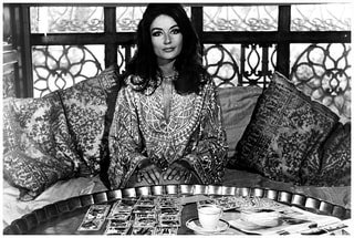 Anouk ​Aimée in film Justine, 1969 directed by George Cukor