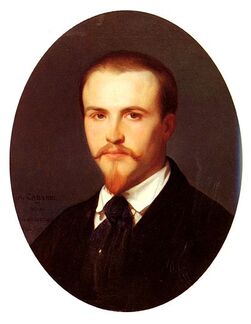 Self-portrait  of Alexandre Cabanel (1847)