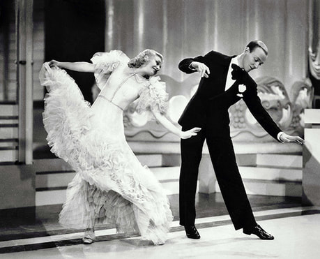 Fred Astaire (born Frederick Austerlitz; May 10, 1899 – June 22, 1987): Fred Astaire dancing with Ginger Rogers