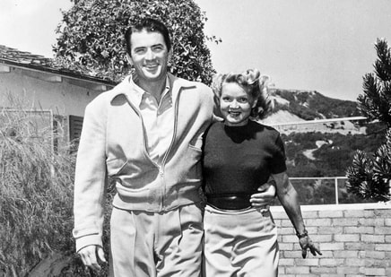 Gregory Peck with his first wife Greta Kukkonen