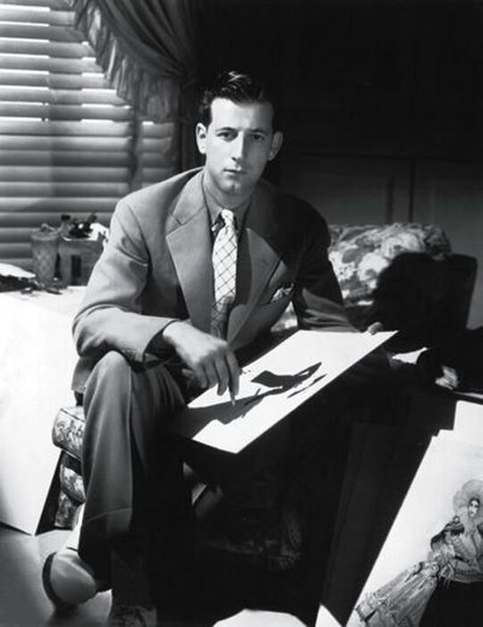 American costume designer Adrian