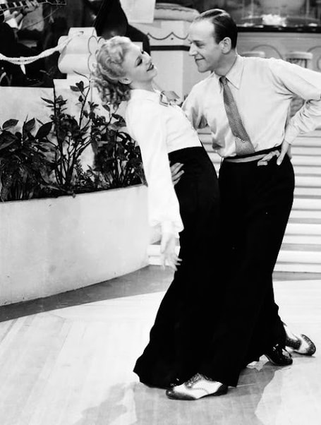 Fred Astaire (born Frederick Austerlitz; May 10, 1899 – June 22, 1987): Fred Astaire dancing with Ginger Rogers