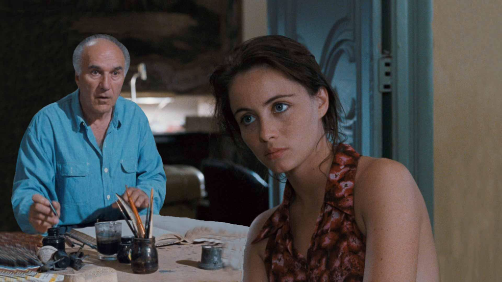 Emmanuelle Béart dans le film La Belle Noiseuse(1991) avec Michel Piccoli