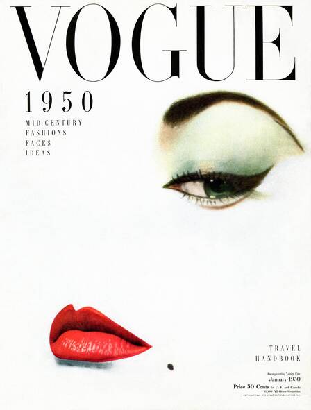 Vogue cover designed by ​Alexander Liberman (September 4, 1912 – November 19, 1999)
