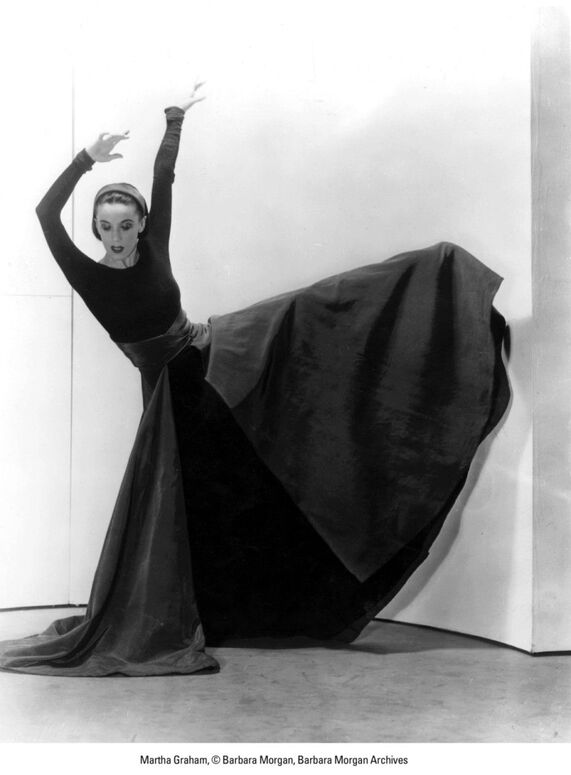 Martha Graham (May 11, 1894 – April 1, 1991), photo Barbara Morgan