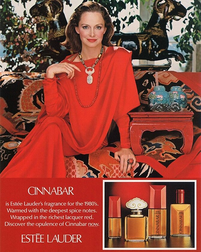 Karen Graham for Estee Lauder ad campaign