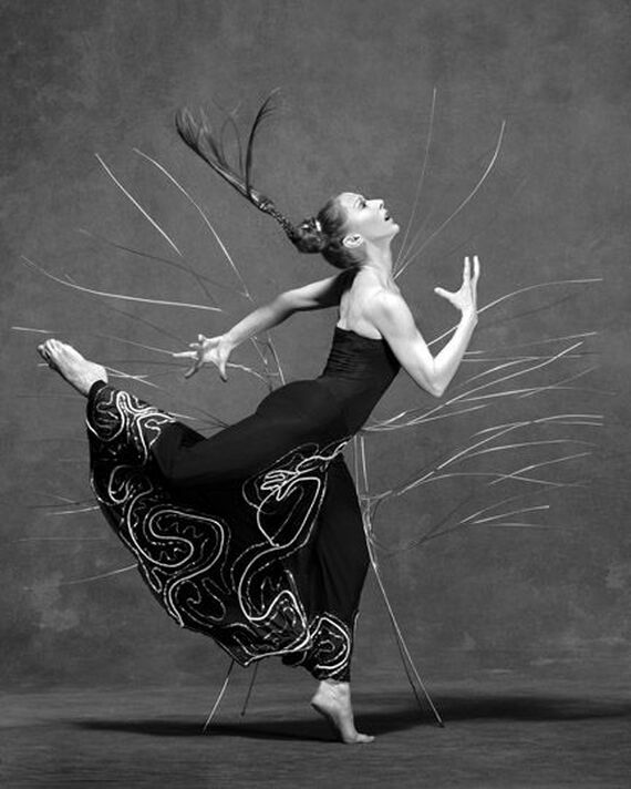 Martha Graham dancing
