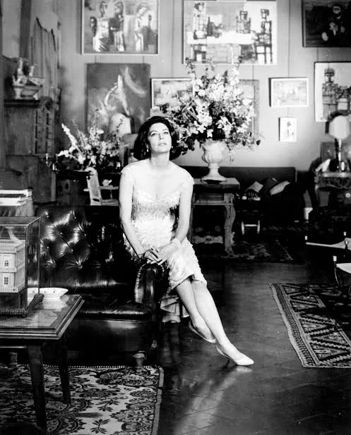 Ava Gardner in Madrid, Spain, in the late 1950s, during her years living in the Spanish capital