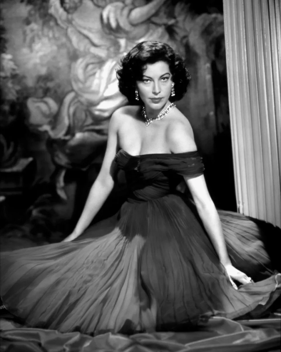 Ava Gardner as Maria Vargas in The Barefoot Contessa (film, 1954), publicity photo.
