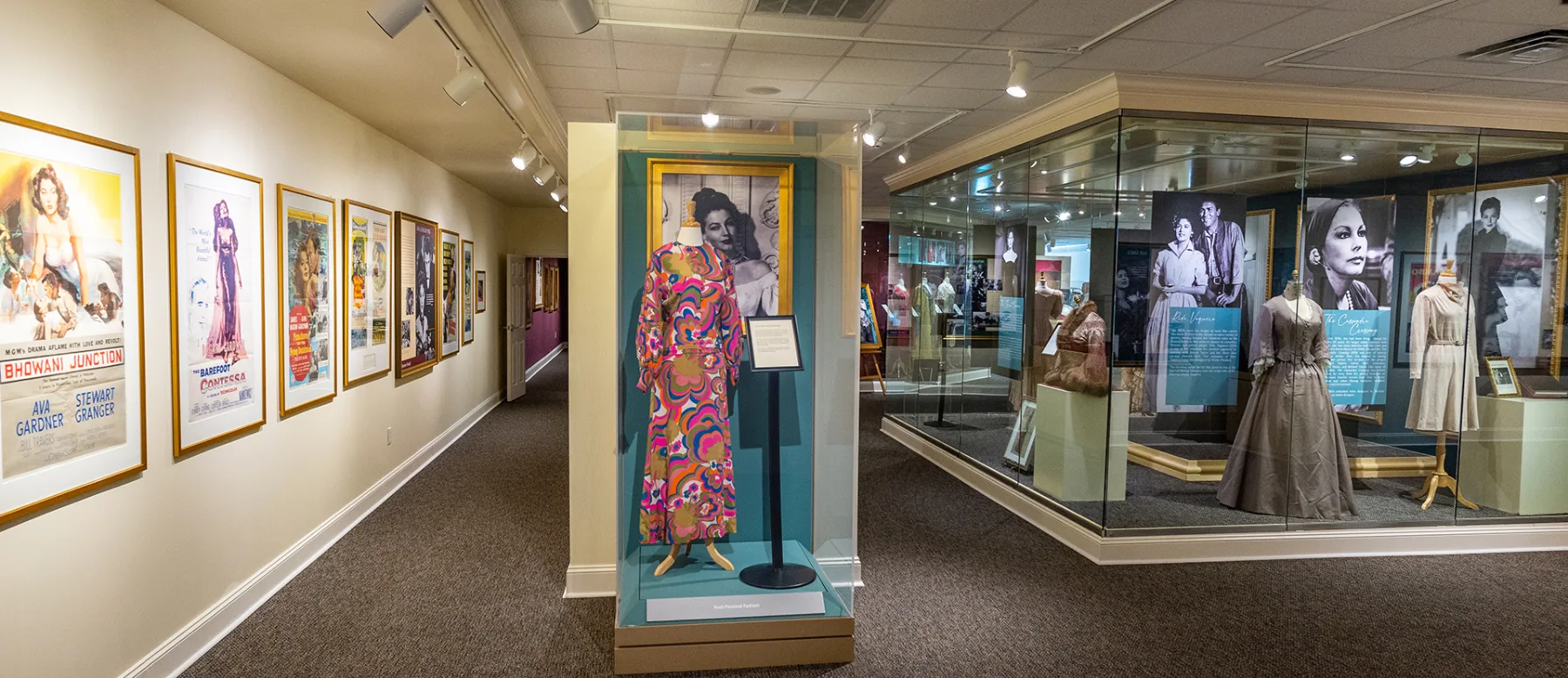 Ava Gardner Museum in Smithfield, North Carolina, near her birthplace and burial place