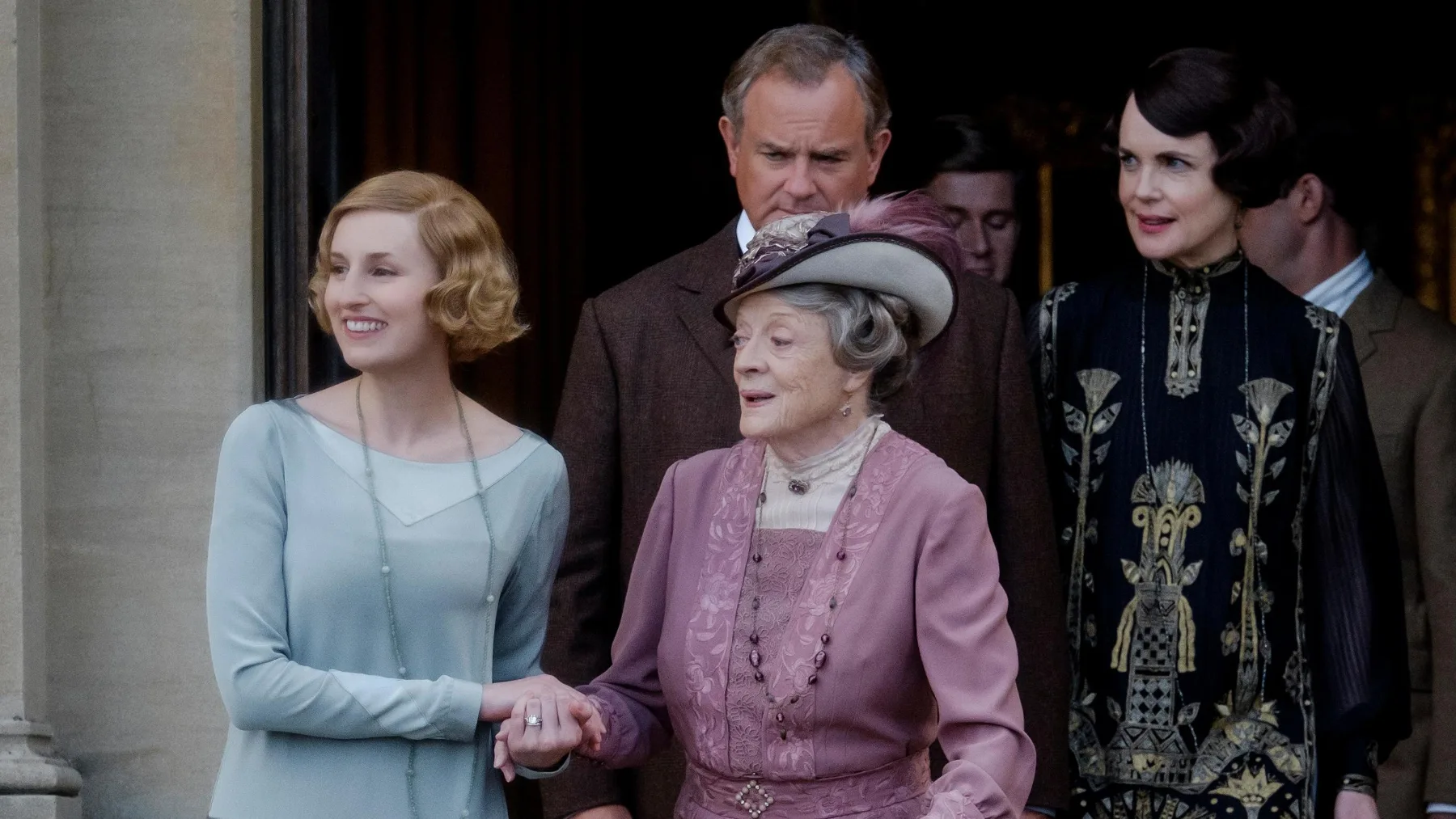 Downton Abbey (2019) Starrring Hugh Bonneville, Elizabeth McGovern, Michelle Dockery, Laura Carmichael and Maggie Smith