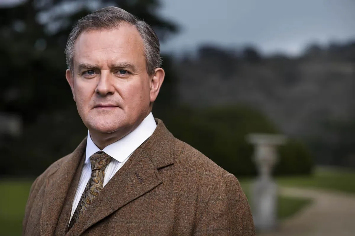 Hugh Bonneville as Robert Crawley, Earl of Grantham in film Downton Abbey (2019)