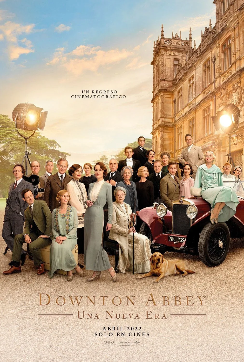 Downton Abbey: A New Era (film, 2022) Starring Hugh Bonneville, Elizabeth McGovern, Michelle Dockery, Laura Carmichael and Maggie Smith