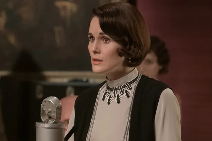 Michelle Dockery as Lady Mary Talbot in film Downton Abbey: A New Era(2022)