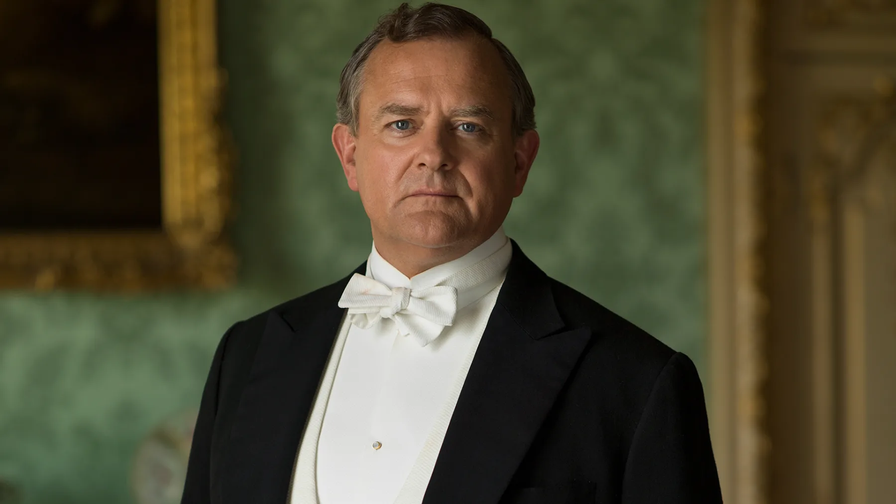 Hugh Bonneville as Robert Crawley, Earl of Grantham in film Downton Abbey: A New Era(2022)