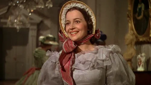 Olivia de Havilland as Melanie Hamilton Wilkes in film Gone with the Wind(1939)