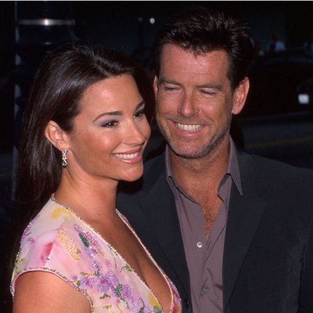 ierce Brosnan and his second wife Keely Shaye Smith