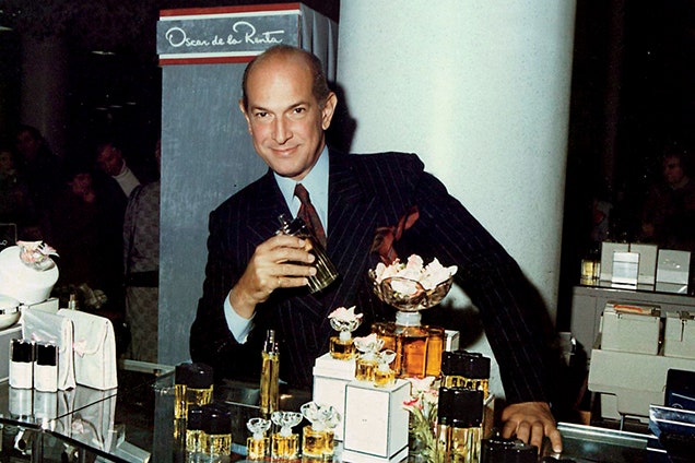Oscar de la Renta launching his fragrance