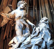 The Ecstasy of Saint Teresa by Gian Lorenzo Bernini, 1647-1652