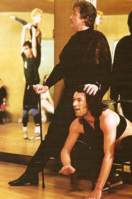Patrick Dupond jeune young in film dancing machine