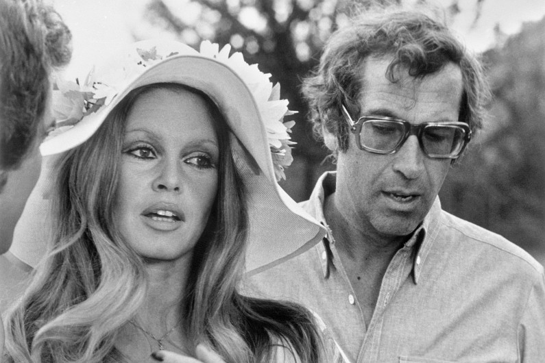 Roger Vadim with Brigitte Bardot