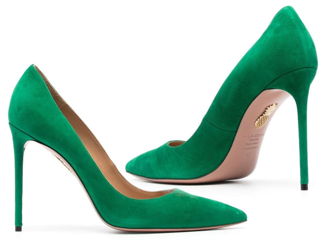 Kate Middleton in green embellished dress by Andrew Gn, Trooping the Colour parade, 2023