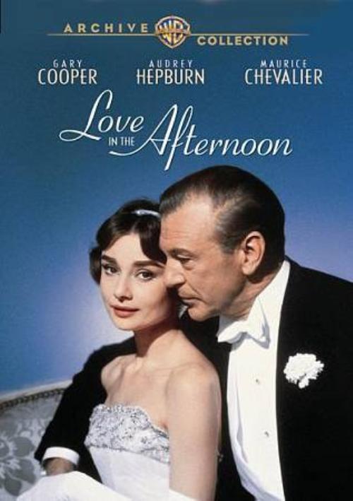 Love in the Afternoon(film, 1957)starring Gary Cooper and Audrey Hepburn