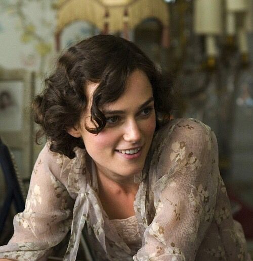 Keira Knightley as Cecilia Tallis in film Atonment