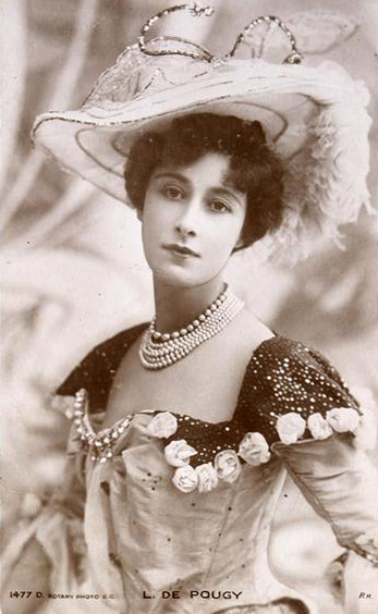Liane de Poug(2 July 1869-26 December 1950), 1886