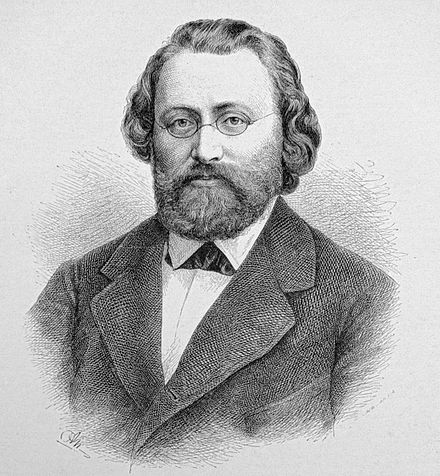 Max Bruch portrait wearing suits in glasses 