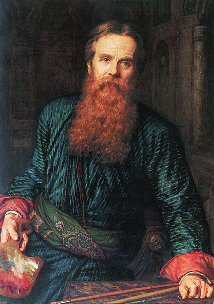 Self-portrait of ​William Holman Hunt, 1867, Galleria degli Uffizi, Florence