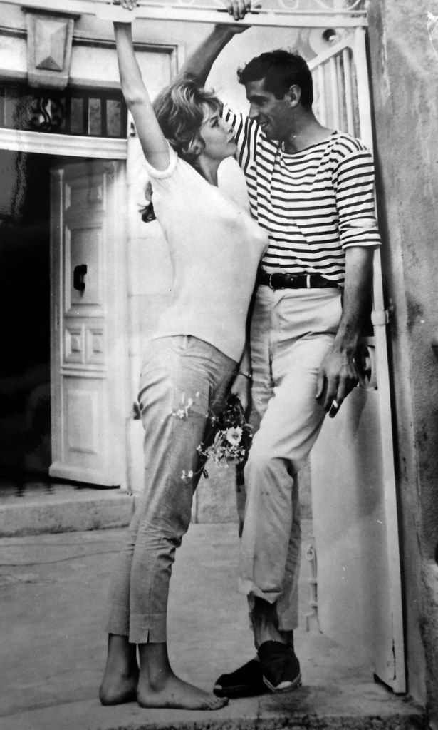 Roger Vadim and Annette Stroyberg
