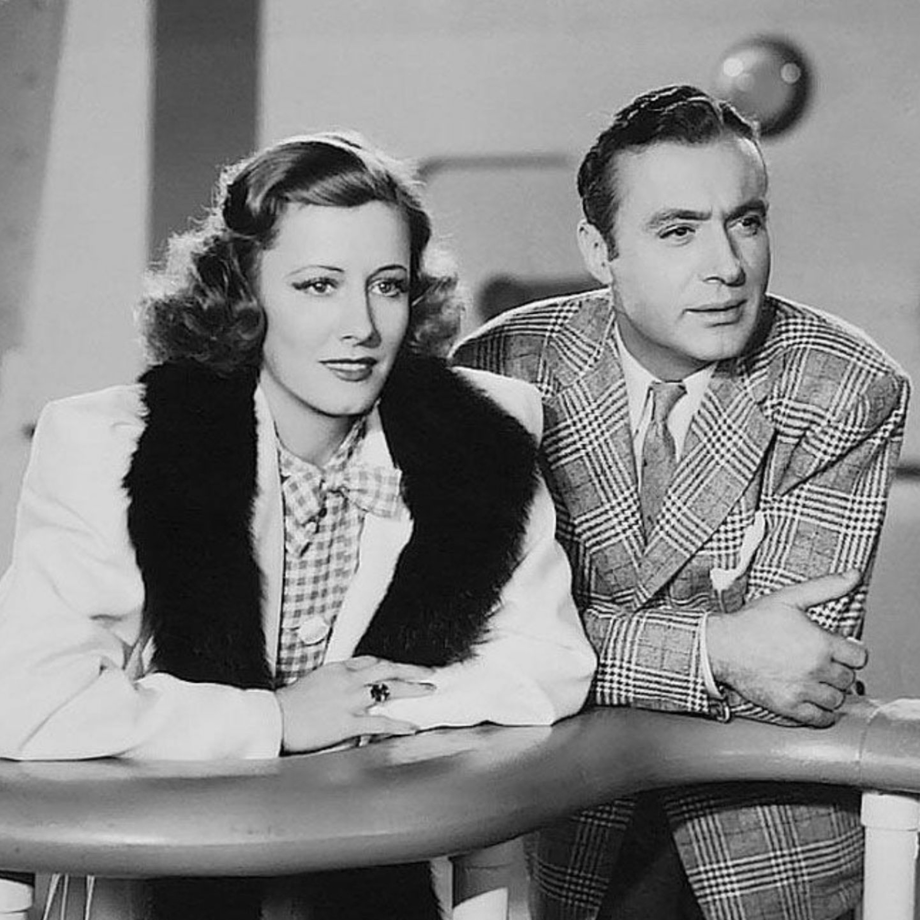 Irene Dunne with Charles Boyer in film Love Affair(1939)