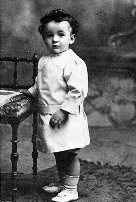 David Niven as a child