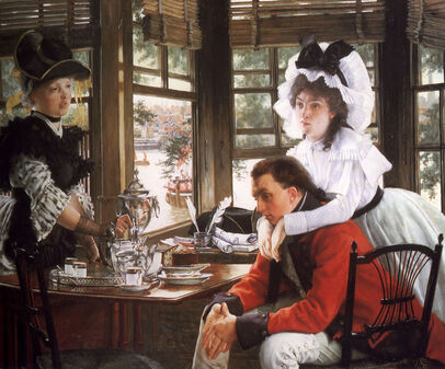Bad News, 1872, by James Tissot
