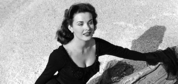 Jean Peters (October 15, 1926 – October 13, 2000), Amercian actress, the wife of billionaire Howard Hughes